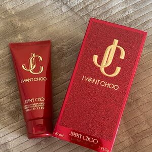 Jimmy Choo I Want Choo Red Parfum and Lotion Set